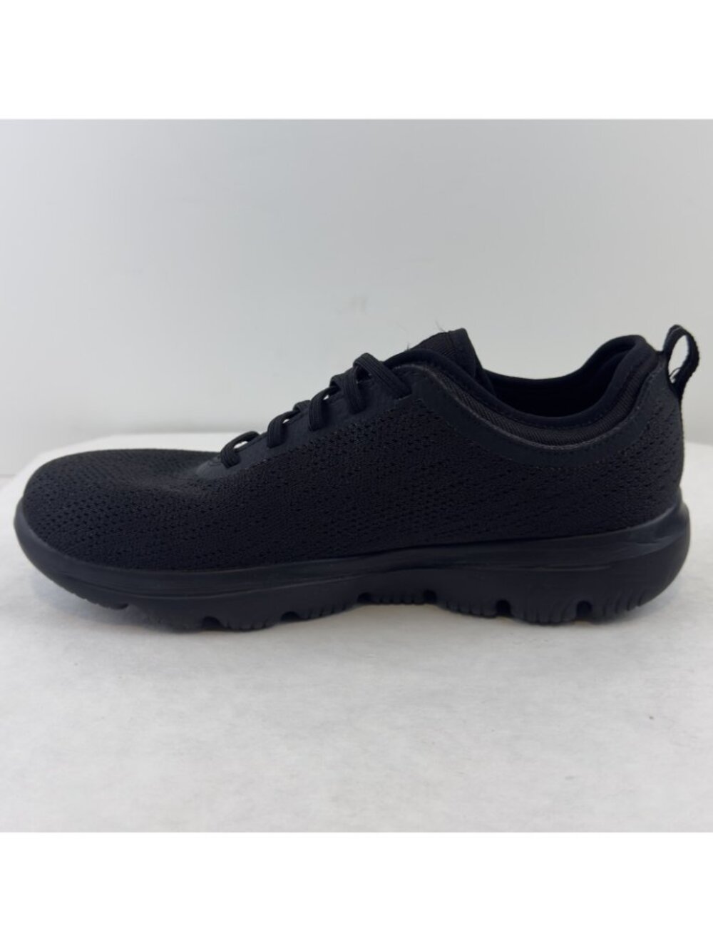 Skechers Go Walk Evolution Ultra Sneakers Womens Size 7.5 Black Low Top Slip On - Picture 10 of 13